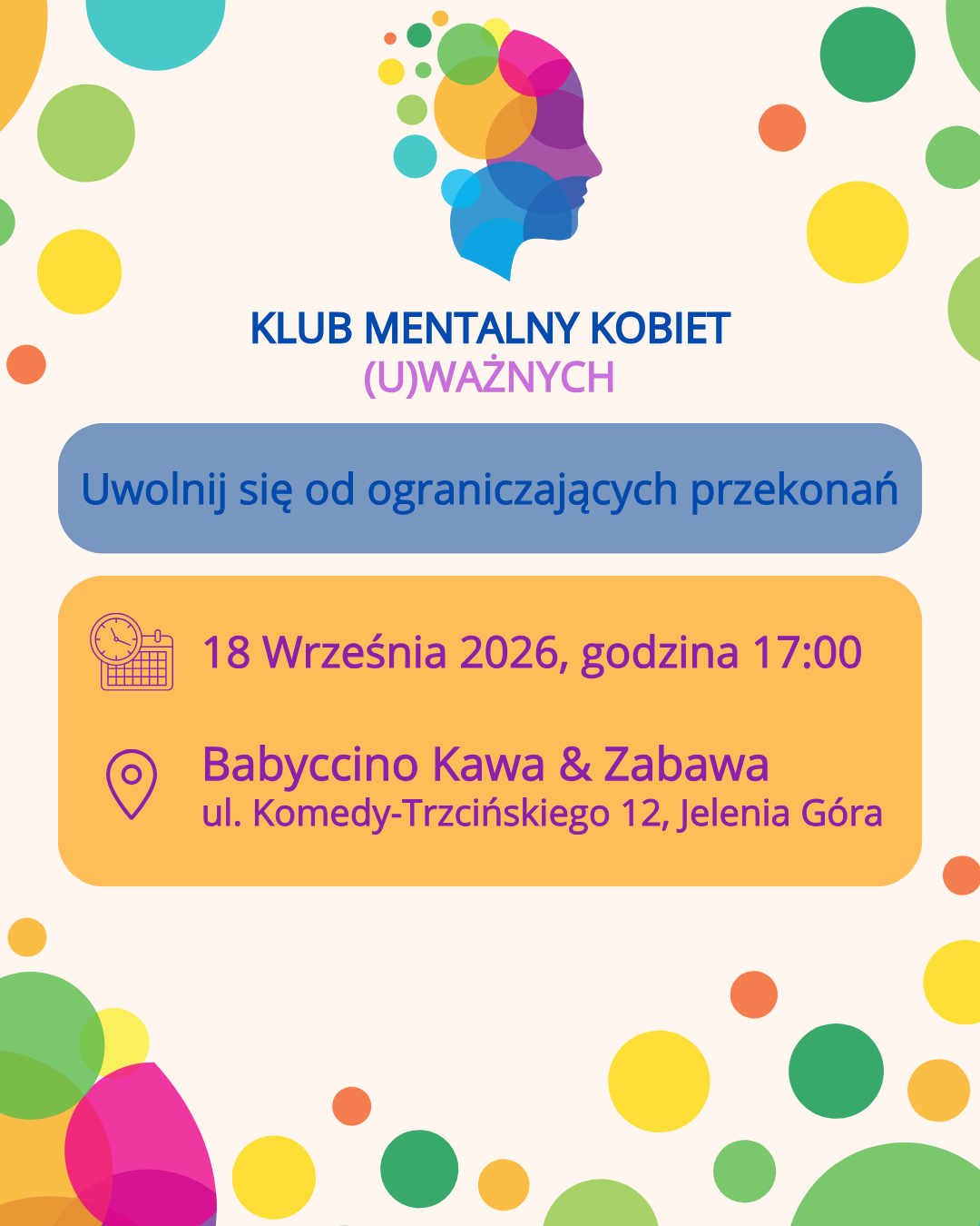 Wydarzenia 🌿Uwolnij się od ograniczających przekonań